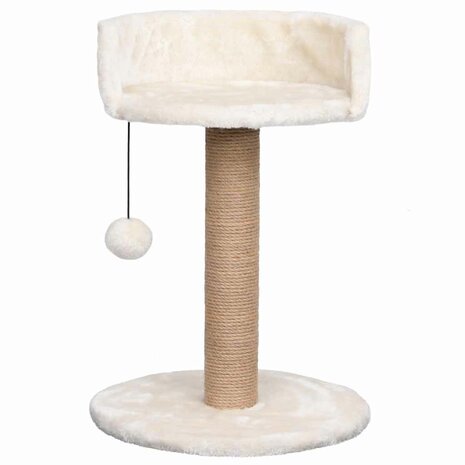 Kattenboom met mandje 49 cm zeegras 3