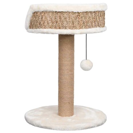 Kattenboom met mandje 49 cm zeegras 5
