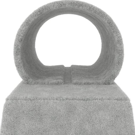 Kattenmeubel met tunnel en ladder 55,5 cm lichtgrijs 6