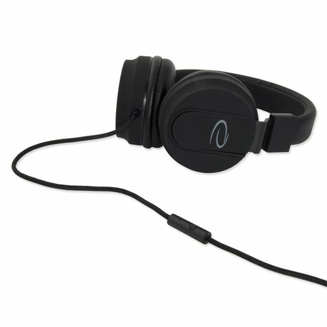 Hoofdtelefoon met microfoon Esperanza EH212K Zwart 4
