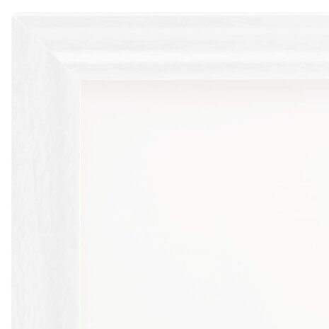 Fotolijsten 3 st voor tafel 21x29,7cm MDF wit 6