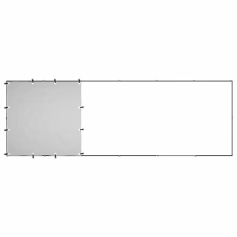 Hondenkennel 330x110x110 cm staal zwart 4