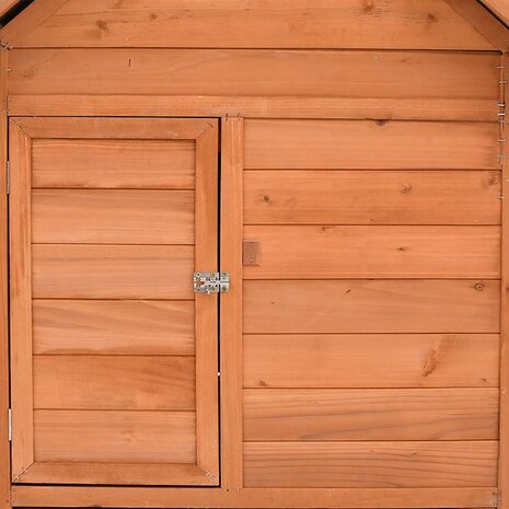Kippenhok 150x96x110 cm massief vurenhout 6