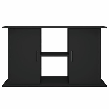 Aquariumstandaard 101x41x58 cm bewerkt hout zwart 5