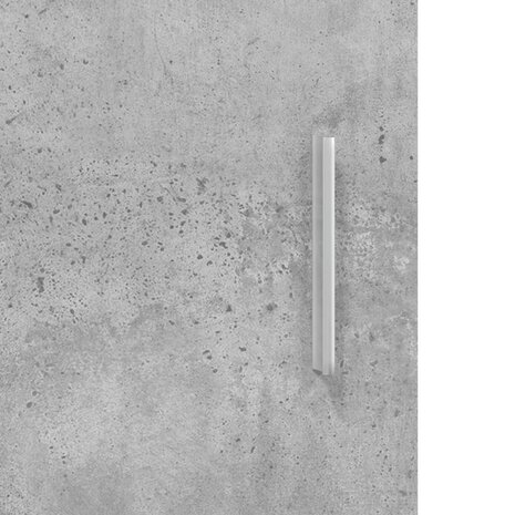 Aquariumstandaard 101x41x58 cm bewerkt hout betongrijs 9