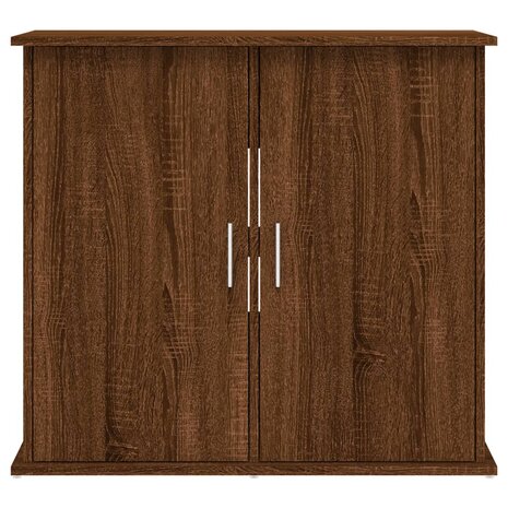 Aquariumstandaard 81x36x73 cm bewerkt hout bruin eikenkleur 5