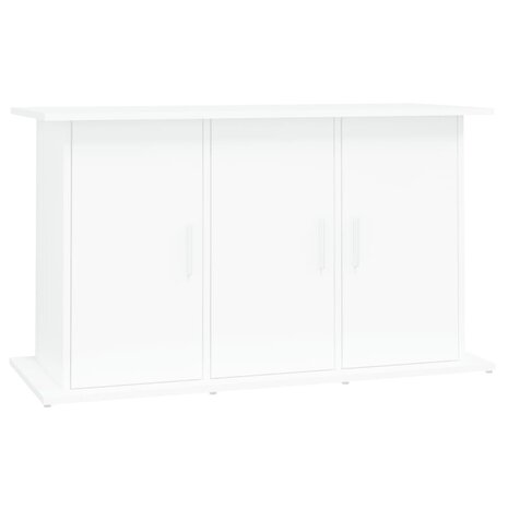 Aquariumstandaard 101x41x58 cm bewerkt hout wit 2