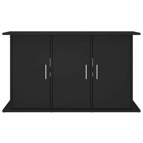 Aquariumstandaard 101x41x58 cm bewerkt hout zwart 5