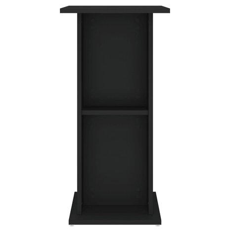 Aquariumstandaard 60,5x36x72,5 cm bewerkt hout zwart 5