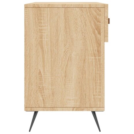 Schoenenbank 102x35x55 cm bewerkt hout sonoma eikenkleurig 7