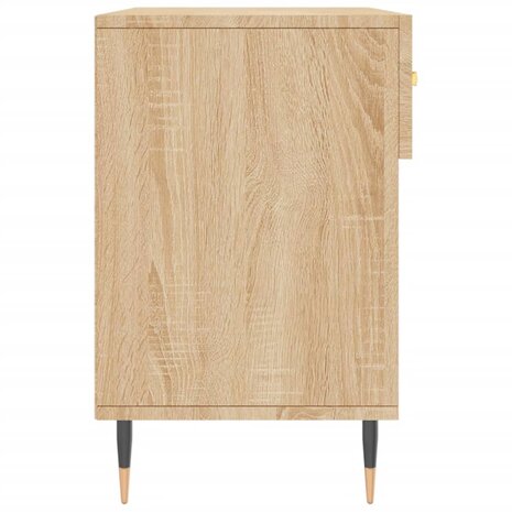Schoenenbank 102x35x55 cm bewerkt hout sonoma eikenkleurig 7