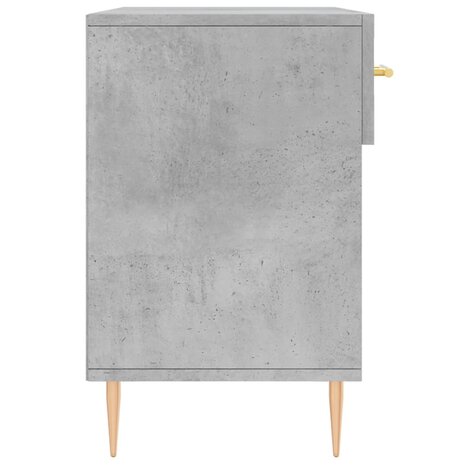 Schoenenbank 102x35x55 cm bewerkt hout betongrijs 7