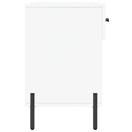 Schoenenbank 102x35x55 cm bewerkt hout wit 7