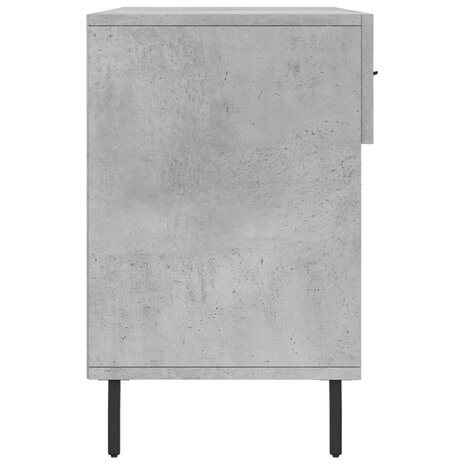 Schoenenbank 102x35x55 cm bewerkt hout betongrijs 7