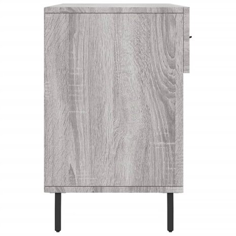 Schoenenbank 102x35x55 cm bewerkt hout grijs sonoma eikenkleur 7