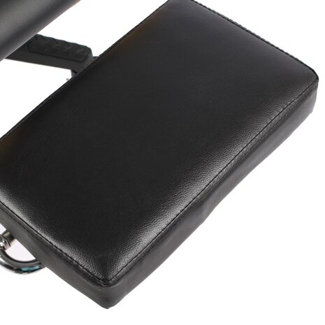 Gamestoel draaibaar met voetensteun PVC rood 8