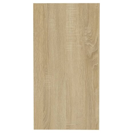 Bijzettafel 50x26x50 cm bewerkt hout sonoma eikenkleurig 5