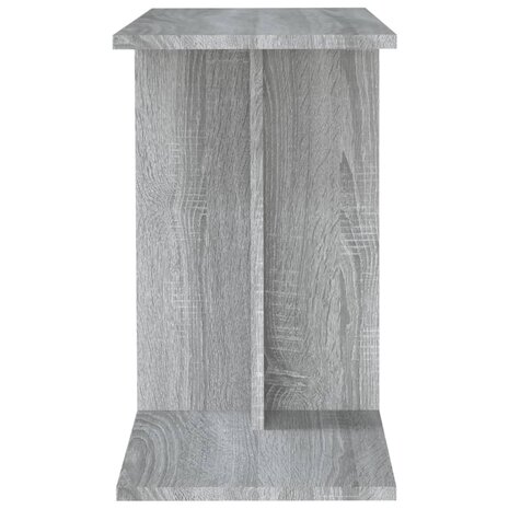 Bijzettafel 50x30x50 cm bewerkt hout grijs sonoma eikenkleurig 7