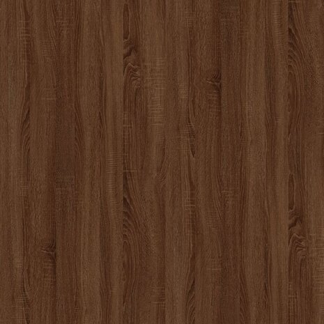 Bijzettafel 50x46x35 cm bewerkt hout bruin eikenkleur 9