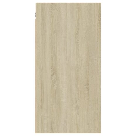 Tv-meubel 30,5x30x60 cm bewerkt hout sonoma eikenkleurig 4