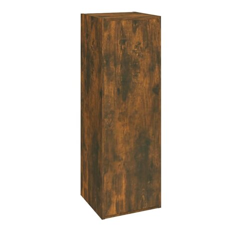 Tv-meubel 30,5x30x90 cm bewerkt hout gerookt eikenkleur 2