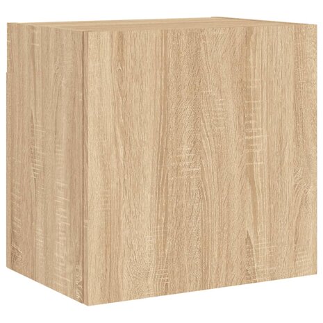Tv-wandmeubel 40,5x30x40 cm bewerkt hout sonoma eikenkleurig 2