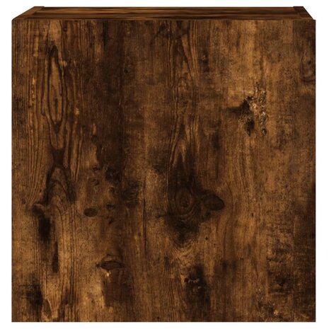 Tv-wandmeubel 40,5x30x40 cm bewerkt hout gerookt eikenkleurig 7