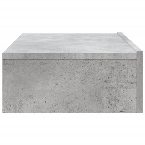 Tv-meubel met LED-verlichting 60x35x15,5 cm betongrijs 9