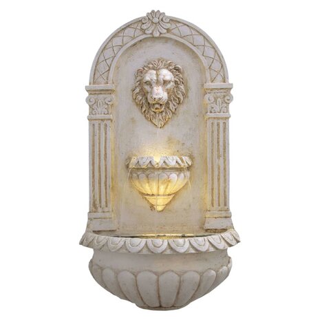 Ubbink Tuinwandfontein Acqua Arte Assoro leeuw 2