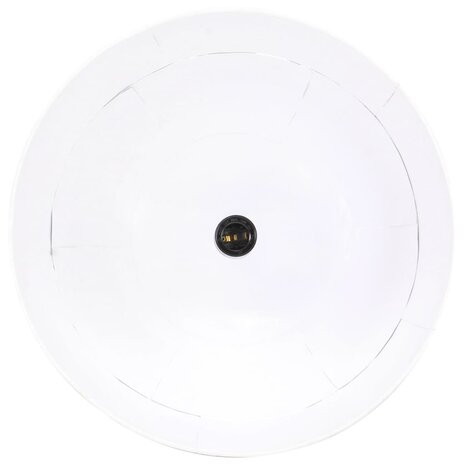 Hanglamp industrieel vintage rond 25 W E27 41 cm wit 7