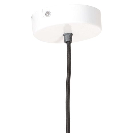 Hanglamp rond 25 W E27 28,5 cm wit 5