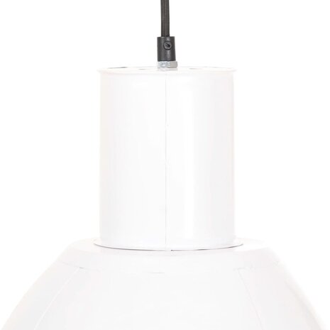 Hanglamp rond 25 W E27 28,5 cm wit 6