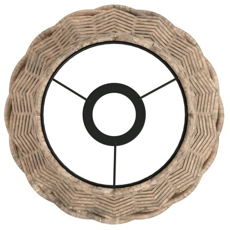 Plafondlampenkap Ø20x15 cm wicker bruin 5
