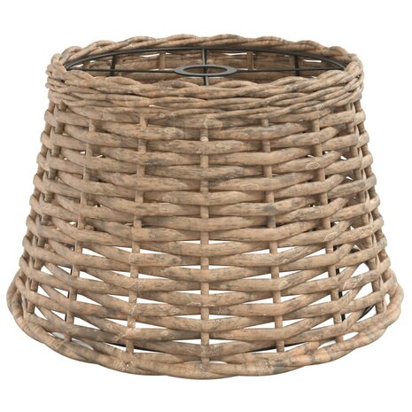 Plafondlampenkap Ø38x23 cm wicker bruin 2