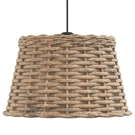 Plafondlampenkap Ø38x23 cm wicker bruin 4