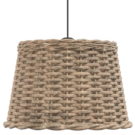 Plafondlampenkap Ø40x26 cm wicker bruin 4