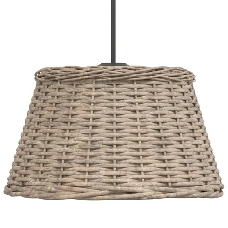 Plafondlampenkap Ø50x30 cm wicker bruin 4