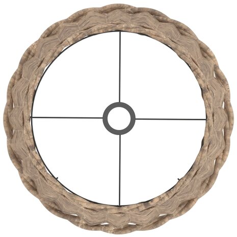 Lampenkap Ø40x26 cm wicker bruin 5