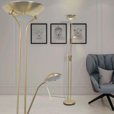 Vloerlamp LED dimbaar 23 W 1