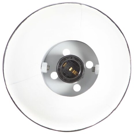 Wandlamp industrieel E27 90x25 cm zwart 6