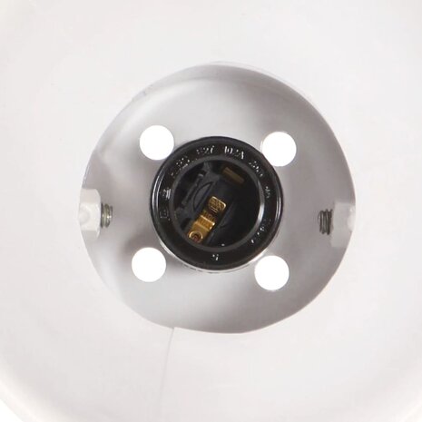 Wandlamp industrieel E27 65x25 cm wit 8