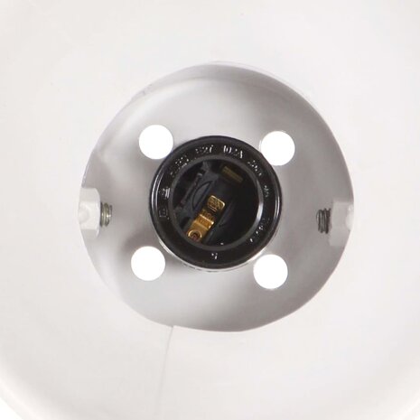 Wandlamp industrieel E27 45x25 cm wit 8