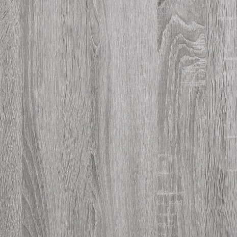 Opbergbankje 42x42x46 cm bewerkt hout grijs sonoma eikenkleurig 8