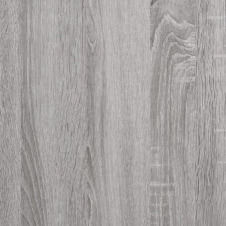 Opbergbankje 62x42x46 cm bewerkt hout grijs sonoma eikenkleurig 8