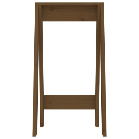 Krukken 2 st 40x40x75 cm massief grenenhout honingbruin 6