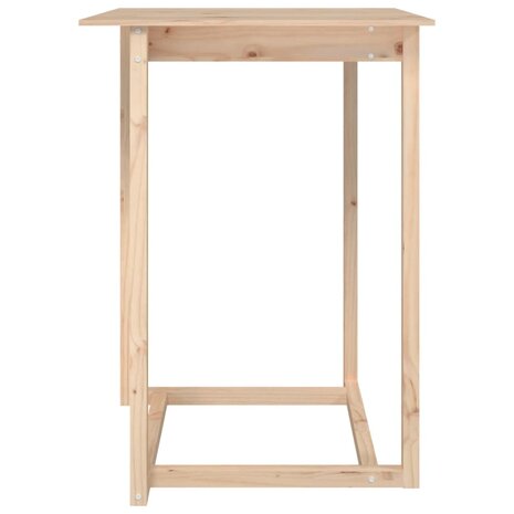 Bartafel 80x80x110 cm massief grenenhout 3