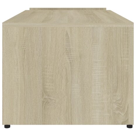 Salontafel 90x45x35 cm bewerkt hout sonoma eikenkleurig 5