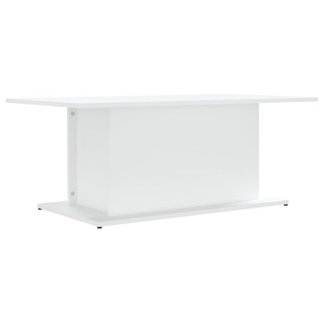 Salontafel 102x55,5x40 cm bewerkt hout witr 2