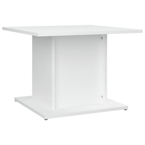 Salontafel 55,5x55,5x40 cm bewerkt hout wit 2