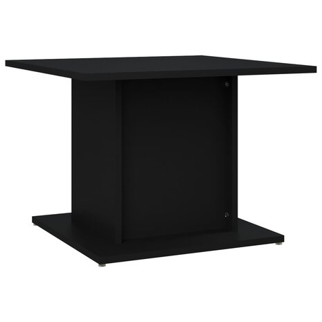 Salontafel 55,5x55,5x40 cm bewerkt hout zwart 2